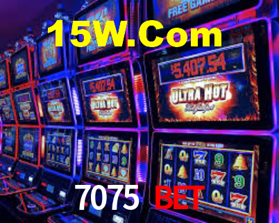 Interface do App 7075 Bet